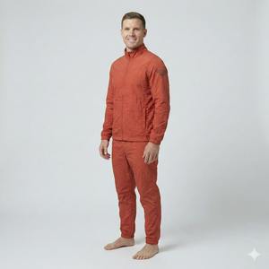 Ensemble de survêtement zippé respirant et réfléchissant en nylon pour homme, coupe-vent personnalisable, idéal pour l'hiver – Fabricants à prix compétitif - Product Image 5