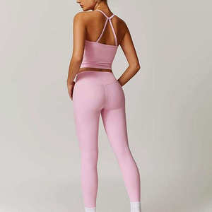 Conjunto de Yoga Moderno para Mujer, Sujetador Deportivo Cómodo y Leggings para Entrenamiento, Ropa Deportiva para el Día a Día, Conjunto Completo de Yoga para Mujer - Product Image 3