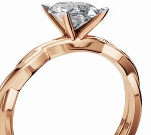 Joya de Diamante de 0.300 Quilates, 1 Piedra, Oro Sólido de 9k, 14k, 18k, Oro Amarillo, Rosa, Blanco, Gema Auténtica, Joyería Fina de Alta Calidad, Regalo - Product Image 5