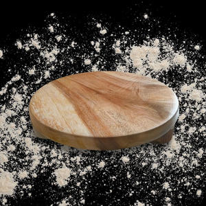 Ensemble Chakla Belan en bois avec support, planche à faire des roti et chapati, et rouleau à pâtisserie en bois fait main pour la pâte à pizza et la pâtisserie maison - Product Image 3
