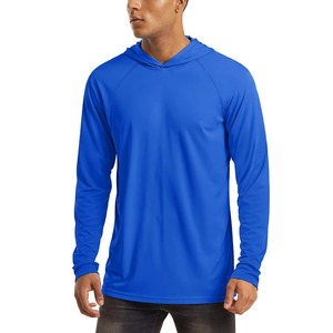 Precio de Fábrica OEM UPF 50 180g Impermeable Transpirable de Secado Rápido Antibacteriano Talla Grande Spandex/Poliéster Unisex Sudadera para Pesca - Product Image 5