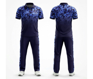 High Performance <b>Cricket</b> Uniform with Moisture Wicking Fabric | Men Women Youth <b>Cricket</b> Wears Polo Shirt and Trouser Full Team - Product Image 5