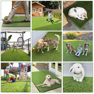 Tapis de pelouse artificiel TH-PAG-336 réaliste pour chiens et chats doux confortable imperméable facile d'entretien idéal pour balcon - Product Image 6