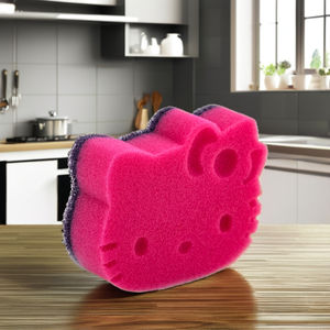 Wohsin Brosse de nettoyage de cuisine double face à usage quotidien durable Éponge personnalisable Tampon de style Harry Kutti - Product Image 6