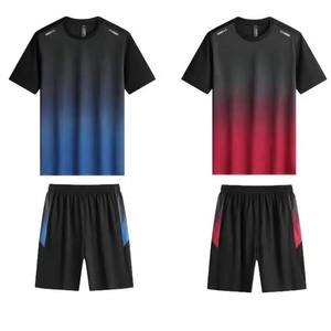 Conjuntos de Camiseta y Pantalones Cortos Deportivos para Hombre, Ropa Deportiva Masculina - Product Image 6