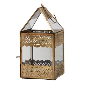 Finest Quality Gold Metal Hanging Candle <b>Lantern</b> Holder Modern Design Eco-Friendly Christmas Home & Wedding Decor - Product Image 3