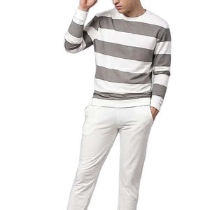 T-shirts en coton à manches longues pour hommes 2026 – Couleur unie, respirants, idéaux pour le sport et les loisirs, collection automne - Product Image 4