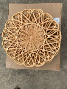 Eco Friendly Rattan Placemat Sustainable Natural Fiber Dining <b>Table</b> <b>Mat</b> Vietnam Supplier - Product Image 4