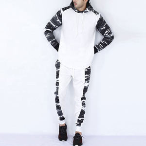 Conjunto Deportivo Casual de Invierno para Hombre, Chaqueta con Cierre Completo y Pantalones Deportivos Ajustados de Forro Polar, Mezcla de Poliéster Transpirable, Color Sólido, Logotipo Personalizado - Product Image 2