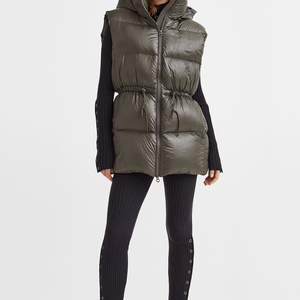 Chaleco Acolchado Cálido y Cómodo para Mujer, Sin Mangas, Estilo Casual, para Invierno, Venta al por Mayor de Fábrica, Elegante - Product Image 3