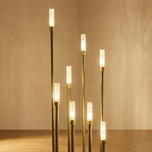 Glow Modern Multi-Tiered Decorative Floor <b>Standing</b> <b>Lamp</b> - Product Image 5