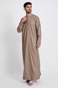 Túnica Casual Modesta para Hombre con Cierre y Bolsillos, Bordado, Venta al Por Mayor, Estilo Musulmán Modesto, Estilo Islámico Tradicional - Product Image 2