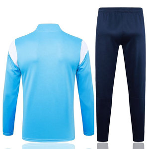Nouvelle tenue de football unisexe 2026 : Survêtement de pré-entraînement avec haut et pantalon, logo de football, respirant, 100 % coton - Product Image 2