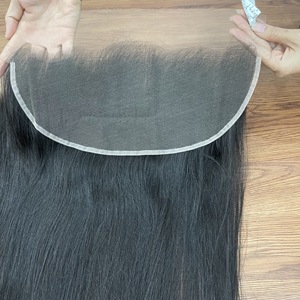 HD Swiss Fermeture en dentelle transparente frontale 100% cheveux humains vierges style Deep Wave en cheveux droits ondulés bouclés disponibles dans toutes les tailles - Product Image 3