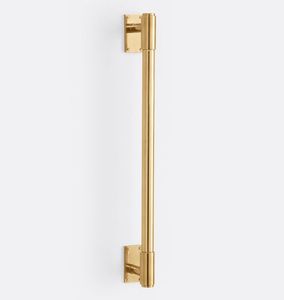 Modern Minimalist Brass Pull Handle Shinny <b>Gold</b> Finish Durable Multi-Function for Home Office Kitchen Dining Cabinets Wardrobe - Product Image 1