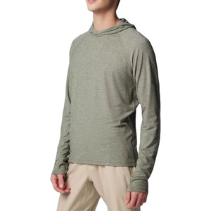 Sudadera con Capucha para Hombre, Manga Larga, Protección UV UPF 50, con Máscara Facial, Secado Rápido, Transpirable, Talla Grande, Chaqueta Deportiva para Exteriores - Product Image 1