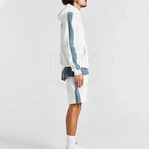 Conjunto de Sudadera con Capucha y Pantalones Cortos para Hombre, Diseño Personalizado, Ligero y Transpirable, Conjunto de Dos Piezas - Product Image 5