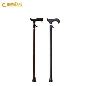 Canne de marche multifonctionnelle à poignée en T, bâton de marche, béquille, embout en caoutchouc, capacité de 250 lb, certifiée CE, pour personnes handicapées, personnes âgées, hommes - Product Image 5