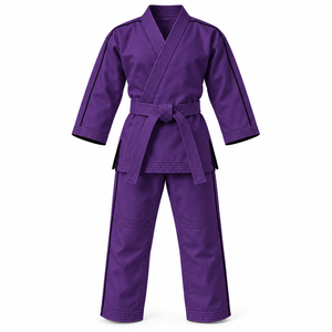 Uniforme de Karate para Adultos, Poliéster/Algodón, Duradero, de Secado Rápido, 280g, Logotipo Personalizado al por Mayor, Gi Ligero para Jiu-Jitsu/Judo - Product Image 2
