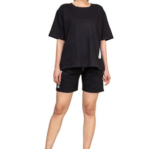 Nouveauté : Ensemble T-shirt et short décontracté pour homme, motif léopard, 100 % coton, séchage rapide, manches courtes, vêtements OEM, 2 pièces - Product Image 6