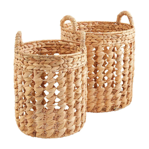 Garden Decor Eco-Friendly Animal Shape <b>Toy</b> <b>Storage</b> <b>Basket</b> Water Hyacinth & Rattan KV NATURAL HOME Low Price - Product Image 1