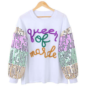 Sudadera de cuello redondo estilo Y2K para hombre, diseño clásico con paneles, colores personalizados, algodón grueso, para la temporada de frío. - Product Image 6