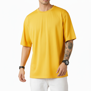 เสื้อยืดโอเวอร์ไซส์คุณภาพสูง ทรงดรอปโชว์เดอร์ พิมพ์ลายกราฟิกสไตล์วินเทจ ผ้าคอตตอน 100% น้ำหนักมาก สตรีทแวร์ รับสั่งทำเสื้อยืด - Product Image 5