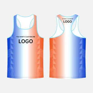 Débardeur de plage pour homme à sublimation intégrale, vêtements de sport respirants sans manches pour entraînements 2026 - Product Image 3