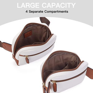 Sac banane de sport mini personnalisé de luxe en polyester, forme oreiller, étanche, avec ceinture ajustable et fermeture éclair - Product Image 5