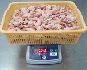 Crevettes du Vietnam HOSO Vannamei Emballage de boîte de crevettes cuites entières de crevettes vivantes - Product Image 5