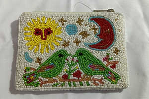 Bolso de Mensajero de Mujer con Cuentas Hechas a Mano de Estilo Bohemio Indio, Bolso Pequeño para Monedas para Niños, Bolso de Mano para la Noche, Guru Kirpa Export - Product Image 2