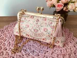 Sac à main artisanal en perles brodées dorées pour femme et fille, sac à bandoulière pour mariage et soirée, pochette de soirée, sac d'emballage - Product Image 6