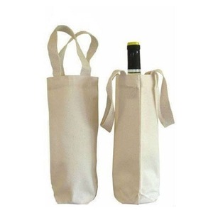 Bolsa de Lona de Algodón para Botellas, Bolsa de Regalo Premium Reutilizable - Product Image 3