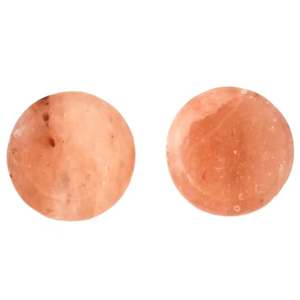 Pierres de massage circulaires en sel de l'Himalaya de qualité supérieure, pierres de sel naturel polies, accessoire de bien-être décoratif pour la maison, respectueux de l'environnement - Product Image 2