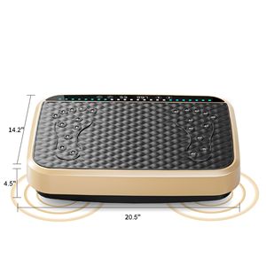 Piattaforma Fitness per Tutto il Corpo 120Hz, Macchina per Esercizi con Piastra Vibrante, Tavola Vibrante per Drenaggio Linfatico - Product Image 3