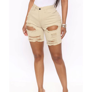 Shorts de Mezclilla para Mujer, Clásicos, Vintage, de Cintura Alta, Azules, de Pierna Ancha, Casuales, de Verano, para Mujer - Product Image 1