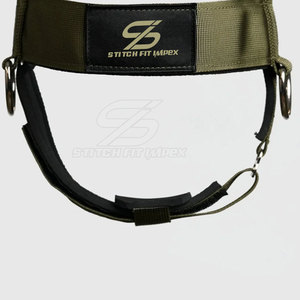Arnés de gimnasio para entrenamiento de fuerza del cuello con correa y cadena duraderas para equipo de entrenamiento físico para uso en el hogar y el gimnasio - Product Image 5