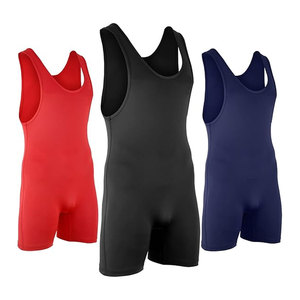 <b>Mens</b> <b>Wrestling</b> <b>Singlet</b> Suit Bodywear Uniform for <b>Men</b> and Youth Powerlifting Training Exercise Fitness Competition Athletic - Product Image 1
