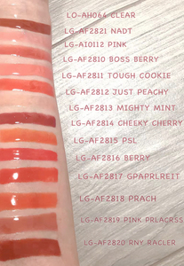 Brillant à lèvres brillant bouteille d'huile à lèvres baume à lèvres plus dodu à lèvres en gros Vegan logo personnalisé marque privée OEM paillettes rose clair - Product Image 2