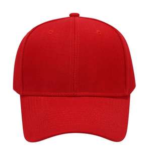 หมวกแก๊ปสีแดง 6 แผง แบบ Snapback พร้อมปักโลโก้แบบกำหนดเอง สไตล์สตรีท ยูนิเซ็กส์ - Product Image 3