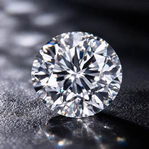 Diamant rond brillant de 2,50 ct, couleur E-F, cultivé en laboratoire CVD, certifié IGI, qualité VVS-VS, pour bijoux de piercing, finition excellente - Product Image 1