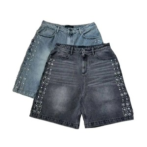 Premium Quality <b>Denim</b> Short for Men Custom <b>Denim</b> Shorts with High Quality Breathable <b>Material</b> Comfortable and Regular Fit Style - Product Image 6