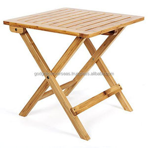 Gấp bằng gỗ ánh sáng vuông gấp bảng cho sân vườn ngoài trời ban công vuông rắn gỗ nhà ban công ngoài trời nhà bếp cao - Product Image 6