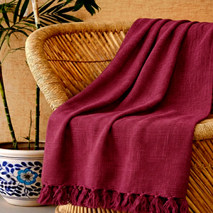 Woven Solid Cotton <b>Throw</b> Blanket Soft Lightweight Breathable <b>Sofa</b> <b>Cover</b> Bed <b>Throw</b> Handmade Natural Cotton Home Decor Use - Product Image 3