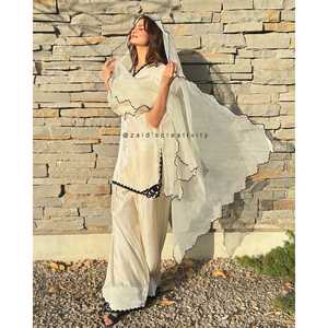 Ensemble de vêtements de soirée design pour femmes, bas de haut et fantaisie Dupatta - Product Image 4