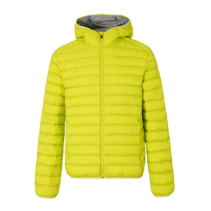 Light Padded Knitted Canvas Winter Jacket Single Button Closure Casual Waterproof Windproof <b>Feather</b> <b>Down</b> Jackets for Kids Front - Product Image 5