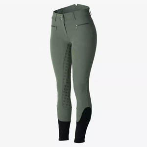 Pantalones de Montar para Mujer de Alta Calidad, Malla Elástica de Spandex y Nailon, para una Comodidad Suave, Ajuste Duradero y Agarre Seguro en Largas Jornadas de Equitación - Product Image 3