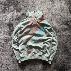 Unisex Quarter <b>Zip</b> Sweatshirt Regular Fit Solid Color Casual Knitted Cotton <b>Hoodie</b> Front <b>Pocket</b> Button Collar Winter Style - Product Image 4