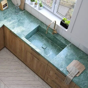 Vasque de salle de bain en marbre massif - Product Image 3