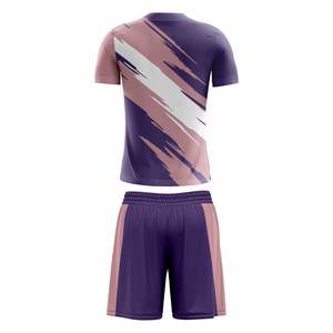 Uniforme de Portero de Fútbol Chic Personalizado, Transpirable, de Manga Corta, 100% Poliéster Estampado para Juego de Nivel Profesional, OEM ODM - Product Image 2
